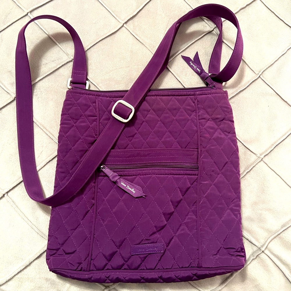 Vera Bradley Hipster Cross-body Elderberry